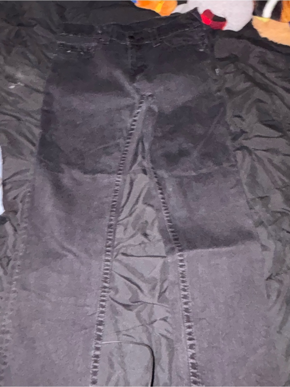True Religion Black Seam-Front Leggings